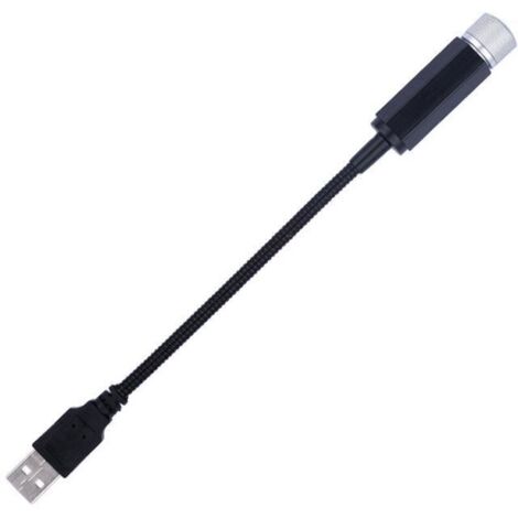 Lumière d'ambiance LED, éclairage de toit de voiture USB, lumière de ciel étoilé d'atmosphère de voiture multimode réglable, toit de voiture, lumière USB romantique de voiture/maison/fête (1/4)