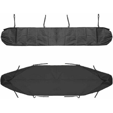 Housse de Protection pour Store Banne 3m - Gris, AntiPoussière et Imperméable (Hiver Noir)