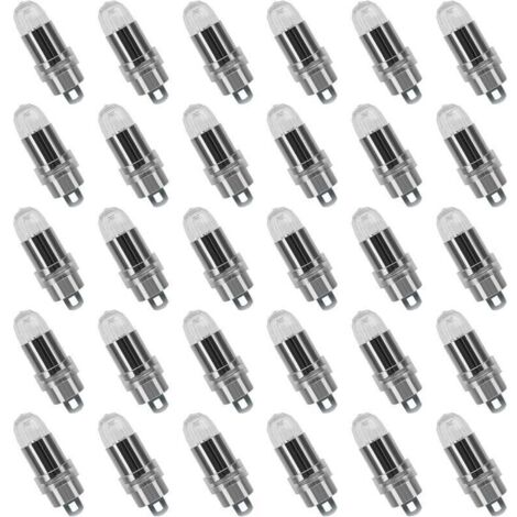 30PCS LED Ballons Lampes Lumineuses Blanc froid pour Lanterne Papier Décoration Mariage,Fête [Classe énergétique A+] (1/4)