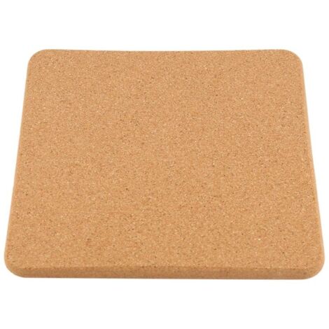 Coussin en LièGe Carré éPais Haute Densité pour Plats Chauds, Sous-Verre Multifonction RéSistant à la Chaleur de 8 Pouces, Coussins Chauds (1/4)