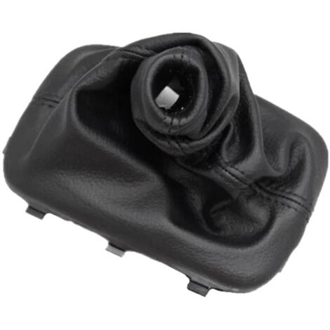 Cache-poussière en cuir pour pommeau de levier de vitesse automatique AT pour voiture