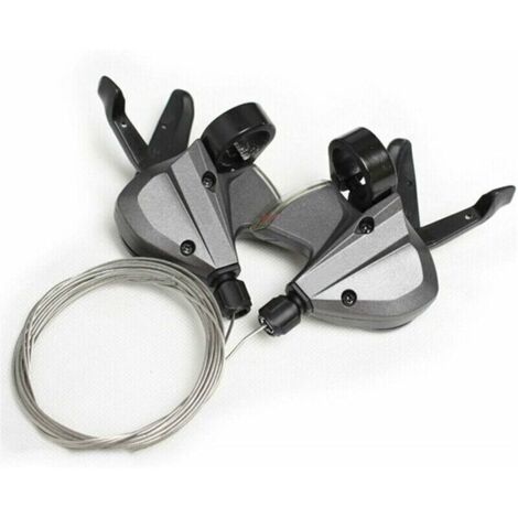 Leviers de Changement de Vitesse à Gâchette de Vitesse à Faible Bruit Design Ergonomique Accessoires de Vélo de Montagne Guidon de Vitesse 9/27 (1/4)