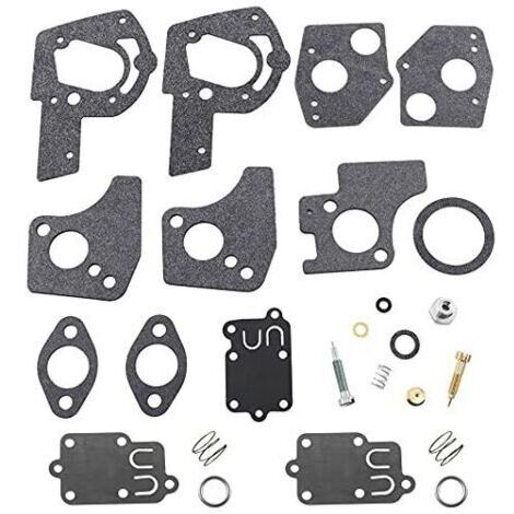 Kit de réparation pour carburateur - Membranes - Joint d'étanchéité pour Moteurs Briggs & Stratton 3 à 5 CV HP 495606 494624 135292 135232 135212 270026 272538 272538S 272637. (1/5)