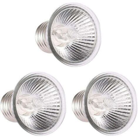 25W Chaleur Lampe UVA UVB Lampe De Réchauffement Ampoule De Chauffage, pour Reptiles Lézard Tortue Aquarium (Ampoule 3) (1/5)