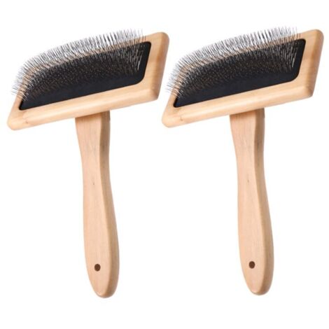 Brosse Cardeuse Laine Animaux Compagnie Outil Mélange Feutre Grand Format 15x12cm