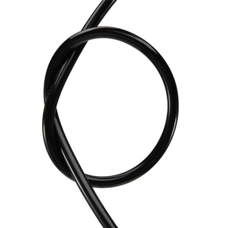Tuyau Pneumatique Air Comprimé PU 6 Mm X 4 Mm Noir 3 Mètres (1/4)