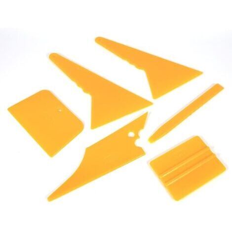 Kit d'outils de teinte de fenêtre de voiture, Kit d'outils de teinte de fenêtre de voiture professionnel pour installation de grattoir à film auto (1/5)