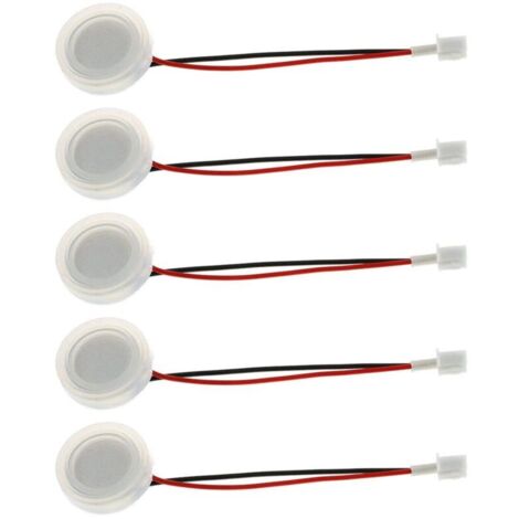 Cinq Disques Céramique 20mm 1.7MHz pour Brumisateur Ultrason avec Joints Étanchéité (1/4)