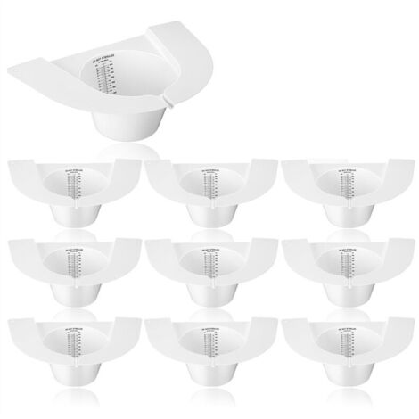 10 Pièces Chapeaux de Prélèvement Urinaire pour Toilettes Collecteur D'Échantillons Stérile (1/4)