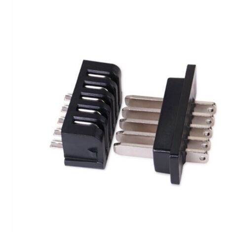 Connecteur Décharge Batterie Vélo Électrique 5 Broches Mâle et Femelle Paire