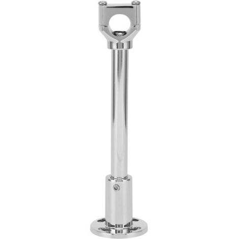 Eosnow – Bras d'extension de douche en acier inoxydable – Surface chromée brillante – Installation facile – Accessoire pour douches à effet pluie - bain996002 (1/5)