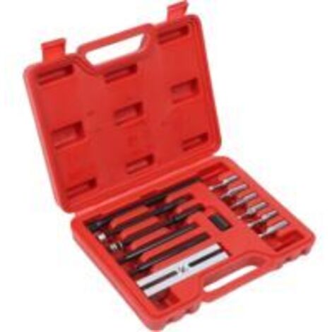 Kit d'extraction de roulements intégré 13 pièces, Outil du mécanicien de roulements de roue avec petit insert pour roulements ISO (1/4)