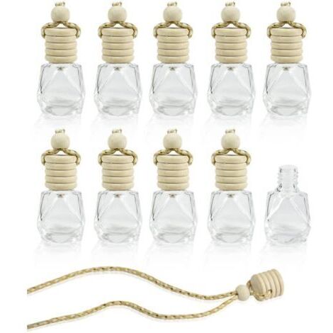 YMYNY 10pcs Car Air Freshener Aromatherapy Essential Oil Diffuser Hanging Decoration Accessories (1/5)