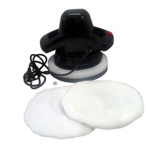Adnauto – Polisheuse auto 230V – Modèle MS318H – Vitesse 3200 tours/minute – Livrée avec 2 bonnets lavage et lustrage - 3200tmin (1/2)