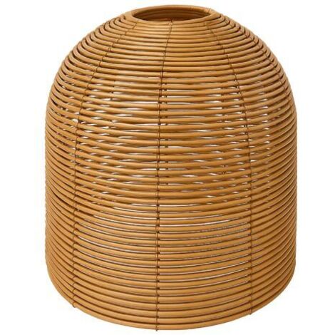 Abat jour poly rotin seul HANG BOHEME H31cm (1/2)