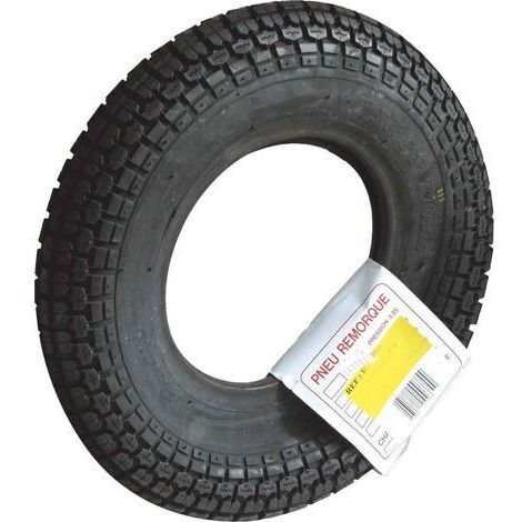 Adnauto – Pneu remorque 350x8 – Charge maximale 300kg – Résistance à l'usure – Pour remorques légères et transport d'équipements (1/2)