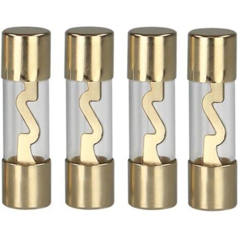 4 Fusibles AGU dore 38mm 50A (1/2)