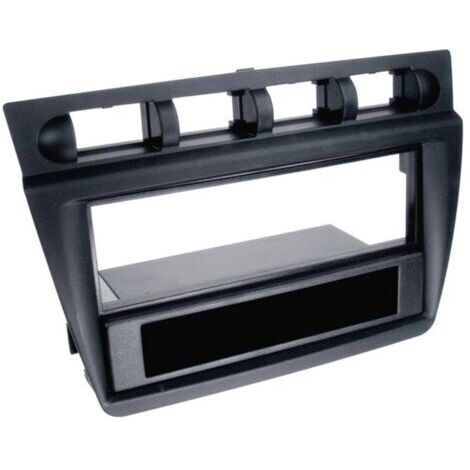 Facade autoradio 2Din compatible avec Kia Picanto 04-08 avec vide-poche Noir (1/2)