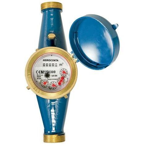 COMPTEUR DEAU A CADRAN SEC A JET UNIQUE DE 15 MM CERTIFIE MID EUROPEEN POUR UNE UTILISATION AVEC DE LEAU POTABLE OFFRE EXCLUSIVE (1/5)