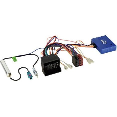 Faisceau ISO compatible avec Audi VW Seat Skoda avec adaptateur antenne fakra - Apres contact Canbus