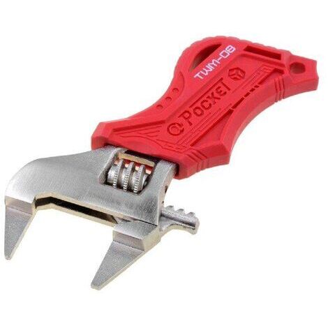 Cle a molette de poche - ouverture max des fourches 24mm (1/2)