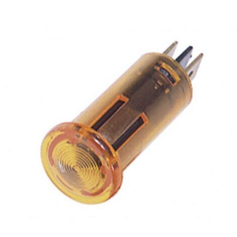 Voyant Lumineux Tubulaire Orange 16mm (1/2)