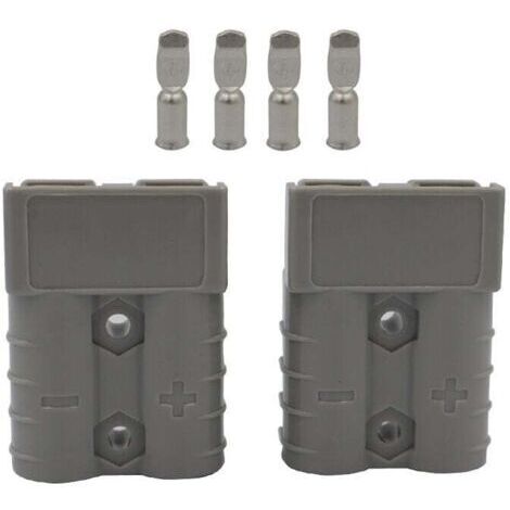 Connecteur Anderson pour Charger et alimenter Paire Mâle et Femelle AMH 50A 600V (1/5)