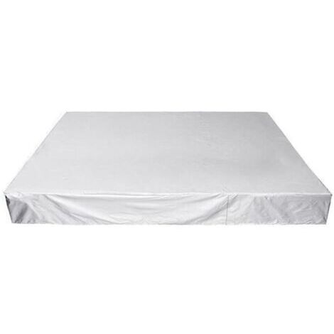 Couverture de piscine hivernage - Bâche de protection piscine-Couverture de spa à isolation thermique- protège des intempéries et réduit les coûts énergétiques -20020030cm (1/4)
