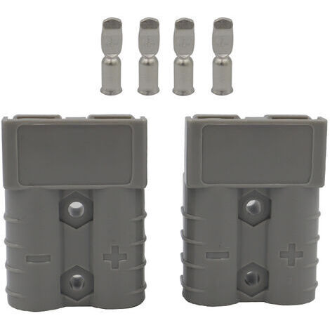 Connecteur Anderson pour Charger et alimenter Paire Mâle et Femelle AMH 50A 600V (1/5)