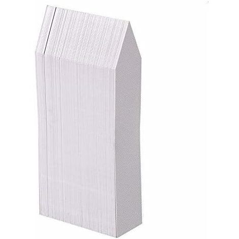 étiquette en plastique pour plantes 100 pièces, étiquette de jardin en plastique blanc 10x2cm (1/5)