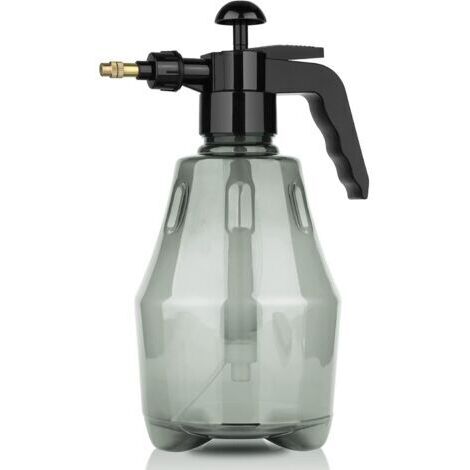 Pulverisateur de Jardin,1.5L Arrosoir Jardin,Vaporisateur Plante Vide,Vaporisateur,Brumisateur Plante Interieur Extérieur en Plastique, pour L'Arrosage des Plantes (Gris) (1/5)