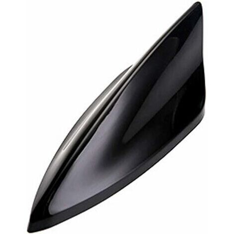 Antenne de Voiture, aileron de Requin de véhicule de Voiture, antenne de Toit d'antenne Universelle de Toit d'aileron de Requin avec la Base adhésive imperméable,Noir