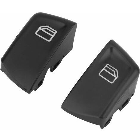 pièces couvercle de commutateur de fenêtre 807624374022, couvercles de bouton de commutation de fenêtre de voiture ABS pour Vito Viano W639 Sprinter II 906 2003‑2013 (noir) (1/5)