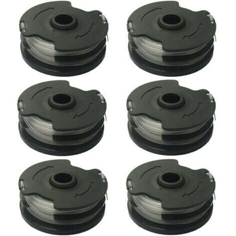 Bobine de fil pour Parkside PRTA 20-Li A1 / B2 / C3 Bobines de Fil de Rechange pour débroussailleuse sans fil LIDL Parkside PRTA 20-Li A1 / B2 / C3, PRT 300 A1, PRT 550 A1 / A3 (6pcs) (1/5)