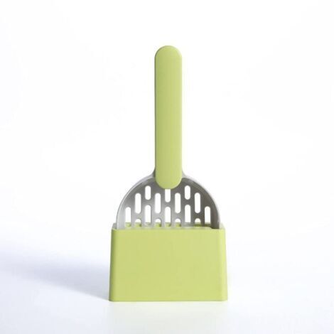 Pelle à litière pour chat, outil de nettoyage en plastique ABS de qualité supérieure, durable et facile à nettoyer, 1 pièce (Baseb) (1/5)