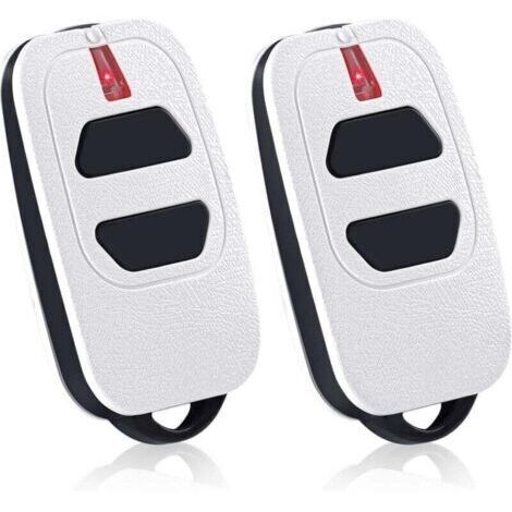 Télécommande de porte 433,92 MHz compatible avec les télécommandes de porte de garage DEA GTI2/4, GT2/4, Mio TR2/4 et Mio TR2N/4N, lot de 2 (1/5)