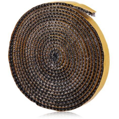 Joint Insert Cheminée Auto-Adhésif, Joints Tressés Résistants à la Chaleur pour Poêle et Cheminée (3mm x 15mm x 2m) (1/5)