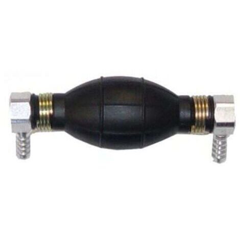 POIRE D'AMORCAGE DIAMETRE 8mm POMPE AMORCAGE DEUX COUDES