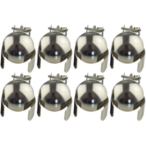 Fer galvanisé entièrement automatique éteindre bougie artefact anti - or éteindre bougie couvercle automatique anneau de bougie éteindre la flamme de bougie en toute sécurité 8pcs (1/4)