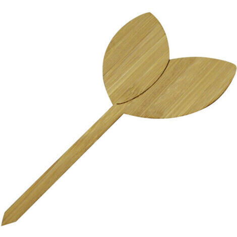 30 Pièces 12 CM Etiquette Jardin Exterieur, Etiquette Pour Plante Bambou, Etiquette Potager,Etiquettes Semis,Convient aux Légumes Succulents et Aux Fleurs (1/4)