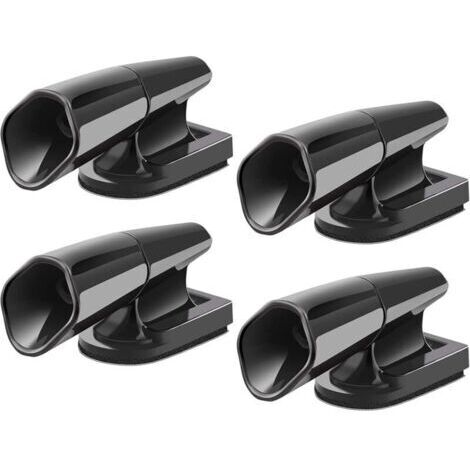 Sifflets de cerf Avertissement de la faune sifflet ultrason anti gibier pour voitures, véhicules, motos, noir Ultrasonique Cerf Attention (1/4)