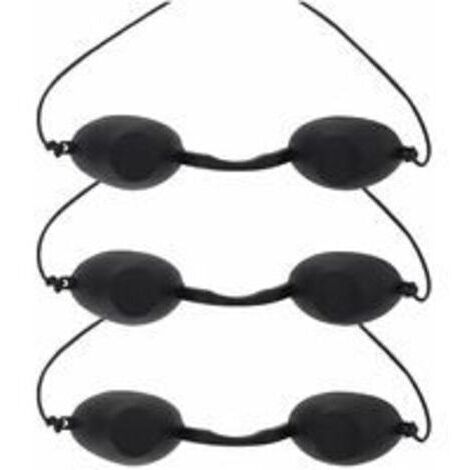 3 Pcs Lunettes de Protection UV, Lunettes Solarium Lunettes Protection UV Conviennent pour la Beauté Laser IPL Convient à la Clinique de Beauté ou à la Maison (1/4)