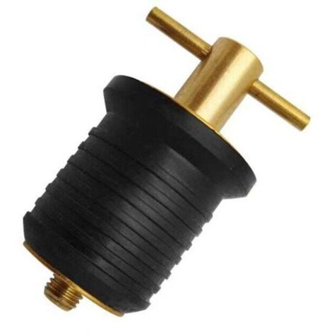 Bouchon de vidange torsadé de bateau – laiton marin type vis bouchon de compression refroidisseurs coques extensibles remplace caoutchouc, se verrouille en place pour yacht (1/4)
