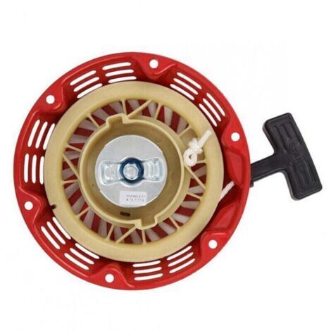 Démarreur Tirette , Démarreur à Tirette à Recul Remplacement pour Générateur de Recul 168F 170F 2-3KW (1/4)