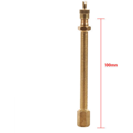 Extension Valve Pneu, Adaptateur d'Extension Pneu Laiton Extension pour Gonflage Rallonge de valve