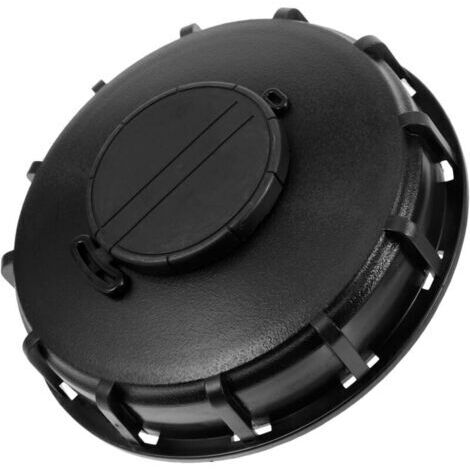 Couvercle de réservoir IBC , couvercle d'étanchéité pour réservoirs IBC , raccords étanches pour fûts et barils , diamètre intérieur 16,3 mm (1/4)