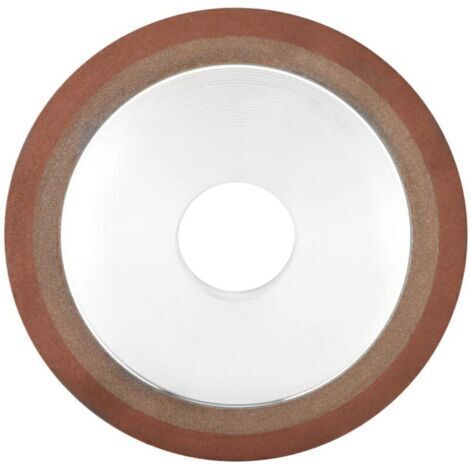 Meule Diamantée en Résine 125mm OD, 32mm ID, Meule Diamant d'Affûtage de Meule Abrasive, pour Meulage, Polissage de Acier Dur, Pierre