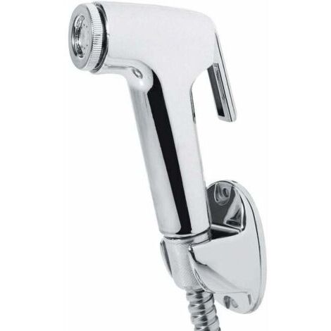 Douchette à Main Bidet Douchette Bidet Multifonctions WC Bidet Pulvérisateur de Douche Ensemble avec Support de Tuyau et Support Mural Hygiène Personnelle en ABS (1/5)
