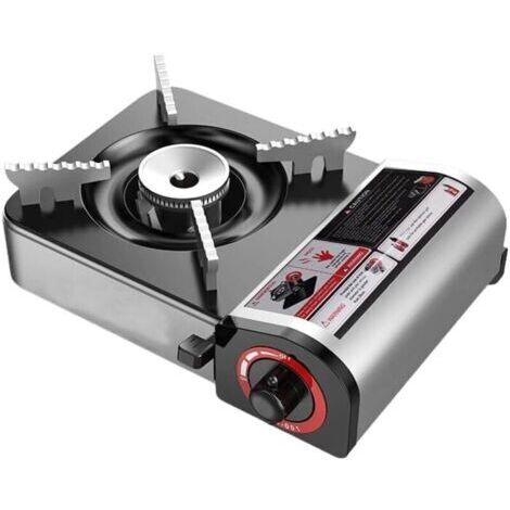 Mini réchaud à cassette portable Petit réchaud à cassette Compact Ultraléger Table de catastrophe Mini réchaud d'extérieur portable Réchaud compact multi-usages Réchaud compact simple (1/4)