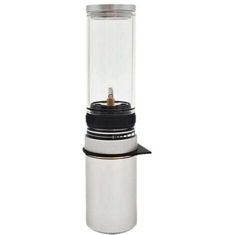 Veilleuse à gaz pour extérieur, de camping portable, lampe à gaz à l'épreuve du vent, lampe torche à bougie à gaz réglable, pièce de camping (1/5)